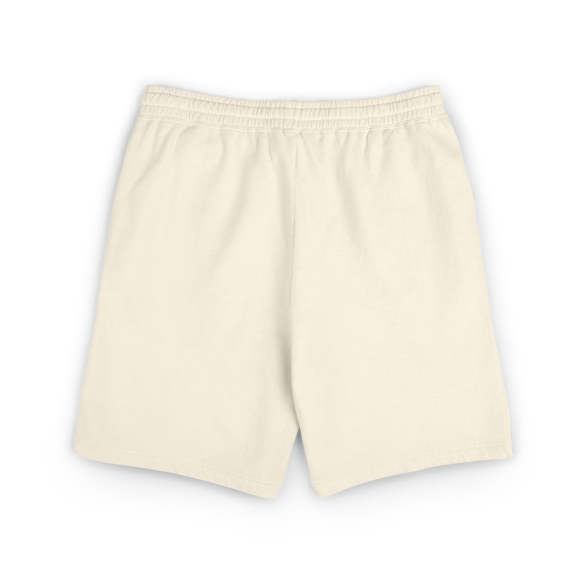 Lightweight Garment-Dyed Sweat Shorts — "Not Perfect" Floral Graphic