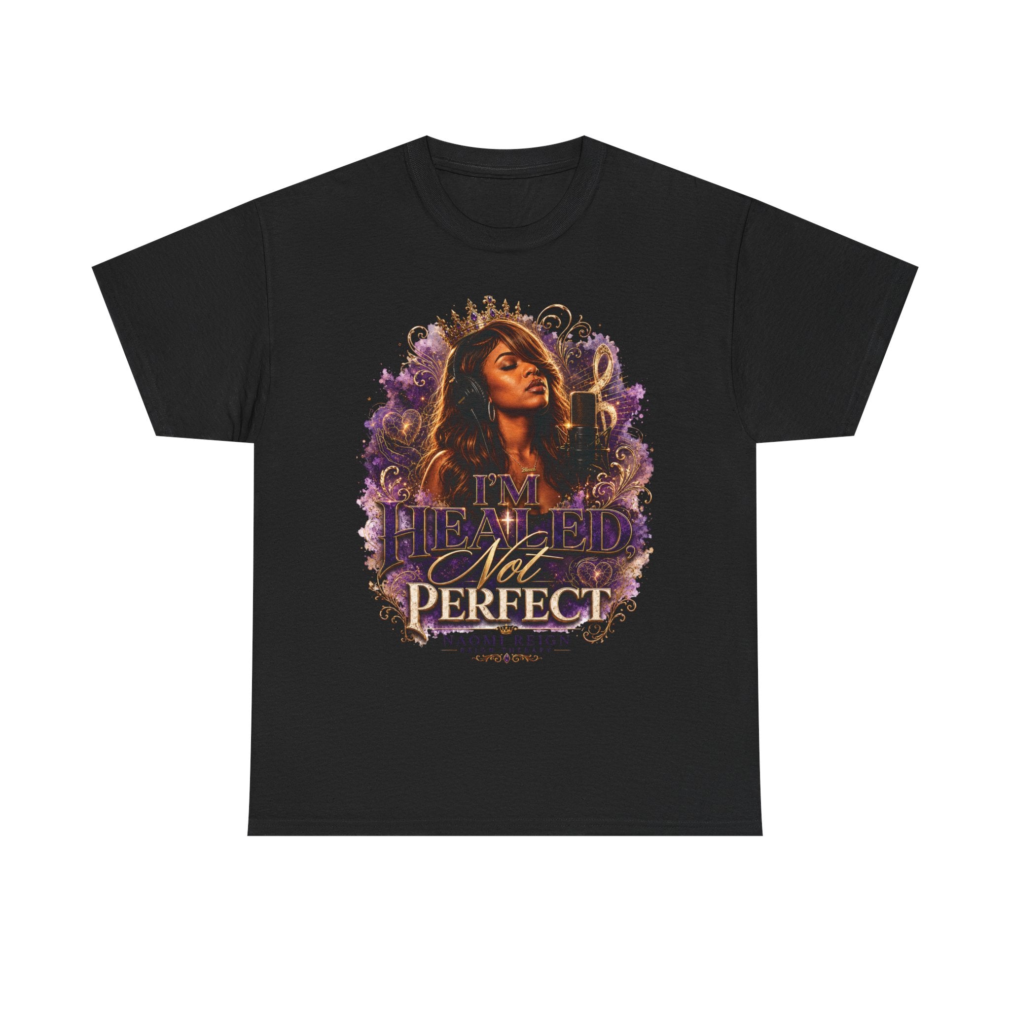 T-Shirt — "I'm Flawed Not Perfect" Inspirational Graphic Tee