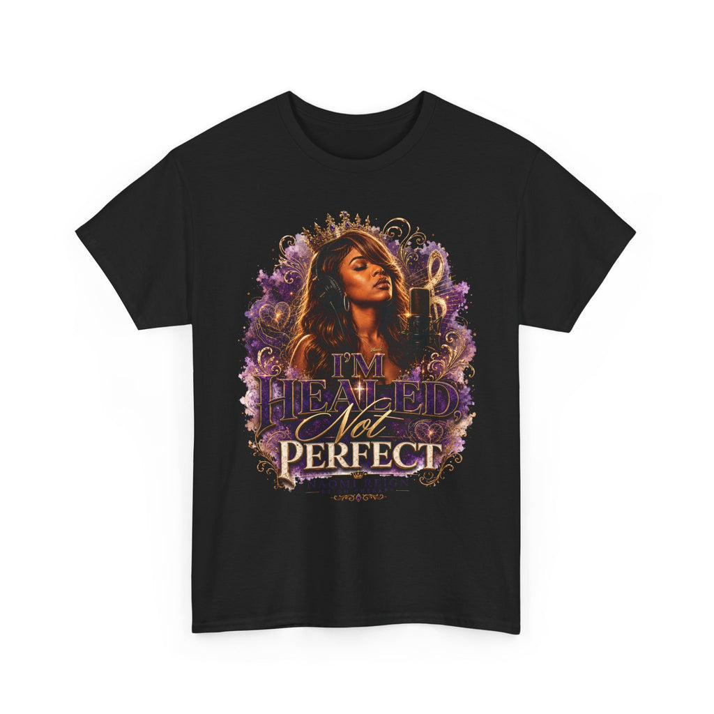 T-Shirt — "I'm Flawed Not Perfect" Inspirational Graphic Tee