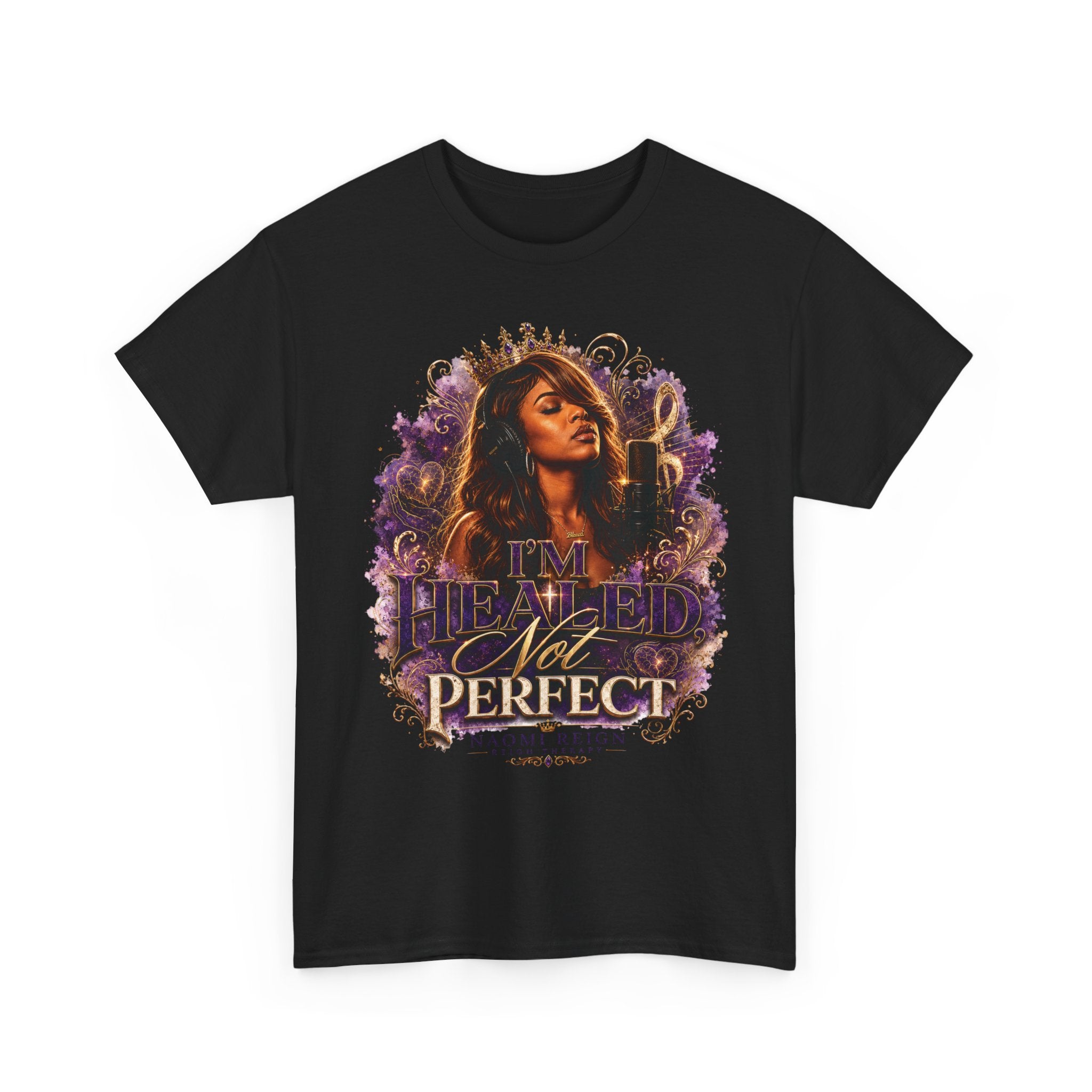 T-Shirt — "I'm Flawed Not Perfect" Inspirational Graphic Tee