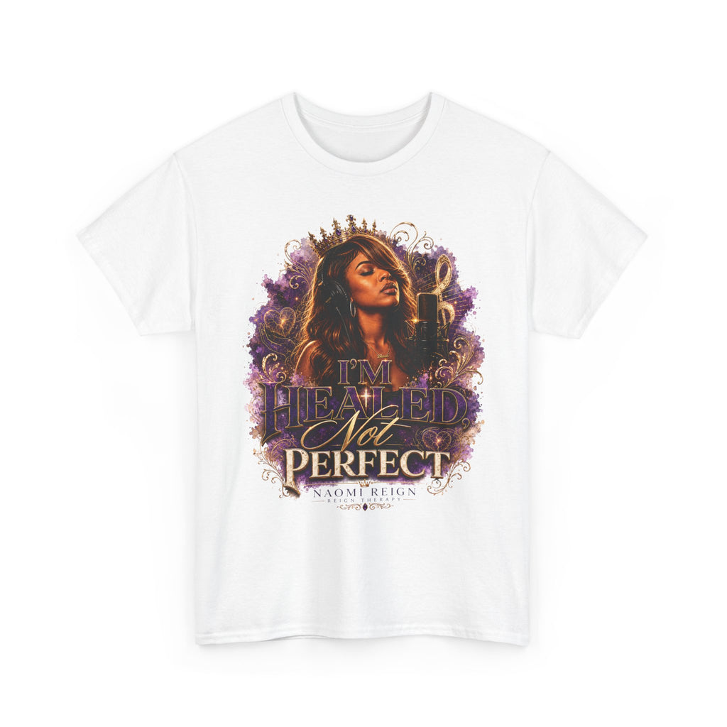 T-Shirt — "I'm Flawed Not Perfect" Inspirational Graphic Tee