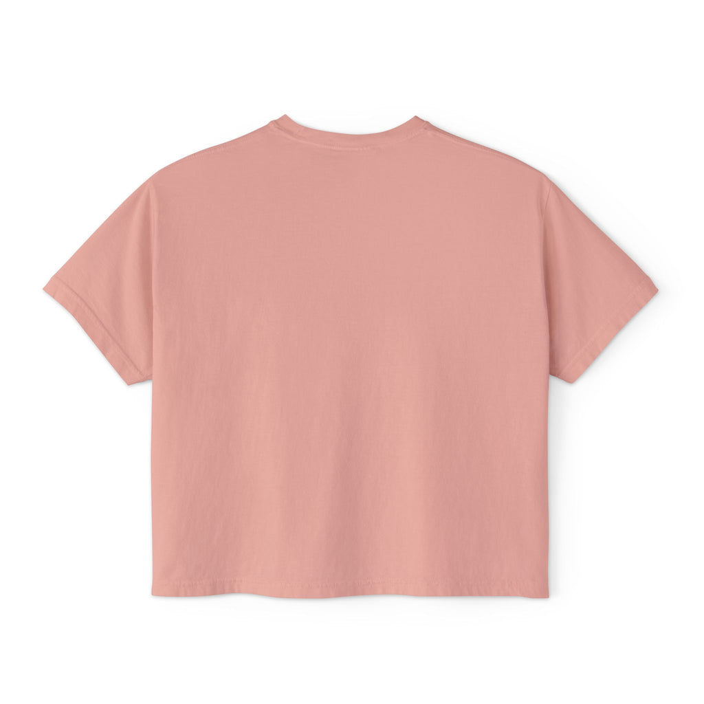 Healed Not Perfect Women's Boxy Tee — Spiritual Empowerment Graphic Shirt