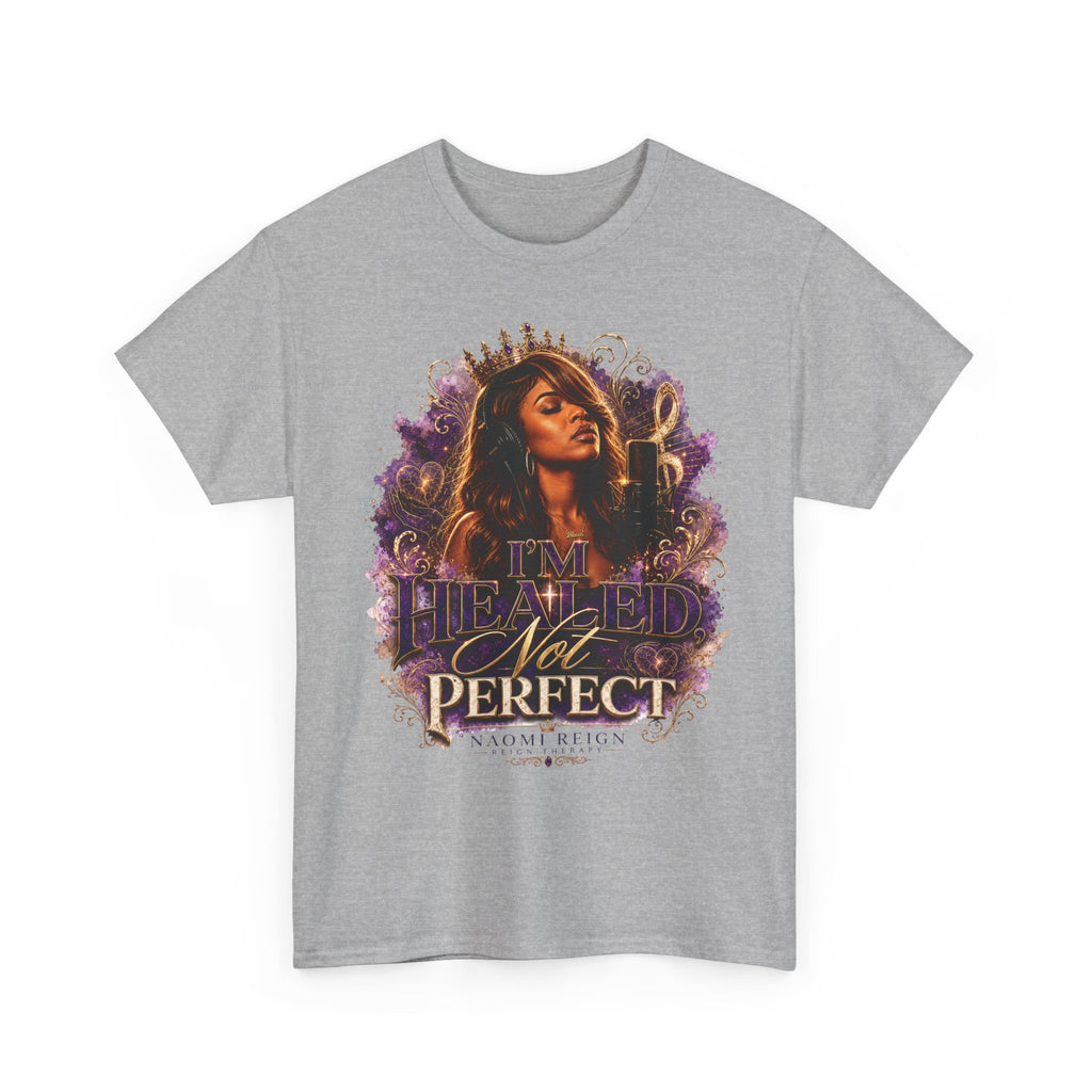 T-Shirt — "I'm Flawed Not Perfect" Inspirational Graphic Tee