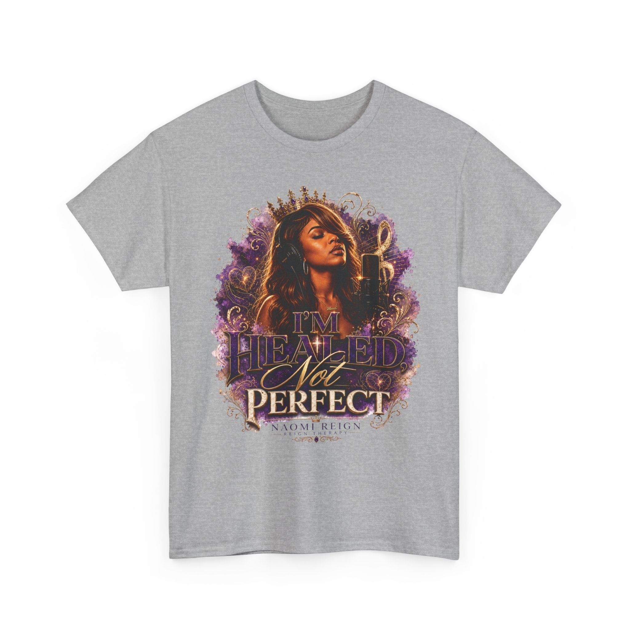 T-Shirt — "I'm Flawed Not Perfect" Inspirational Graphic Tee