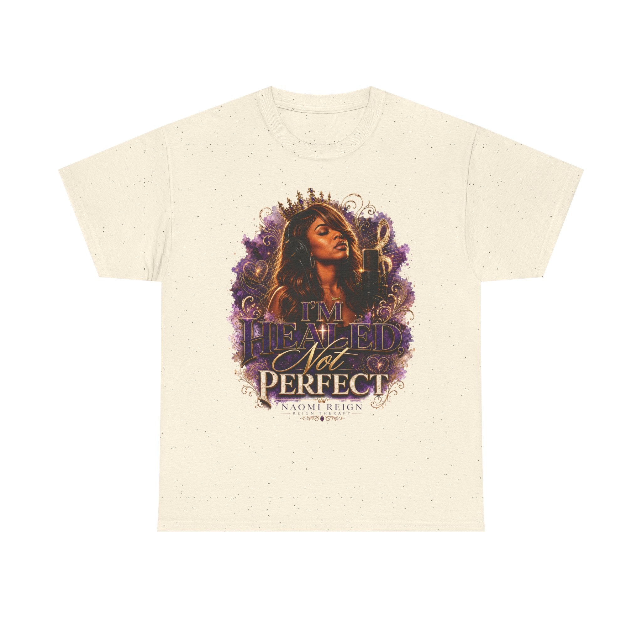 T-Shirt — "I'm Flawed Not Perfect" Inspirational Graphic Tee