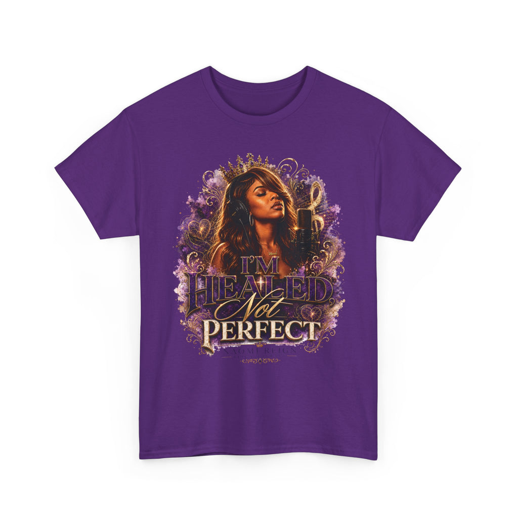 T-Shirt — "I'm Flawed Not Perfect" Inspirational Graphic Tee