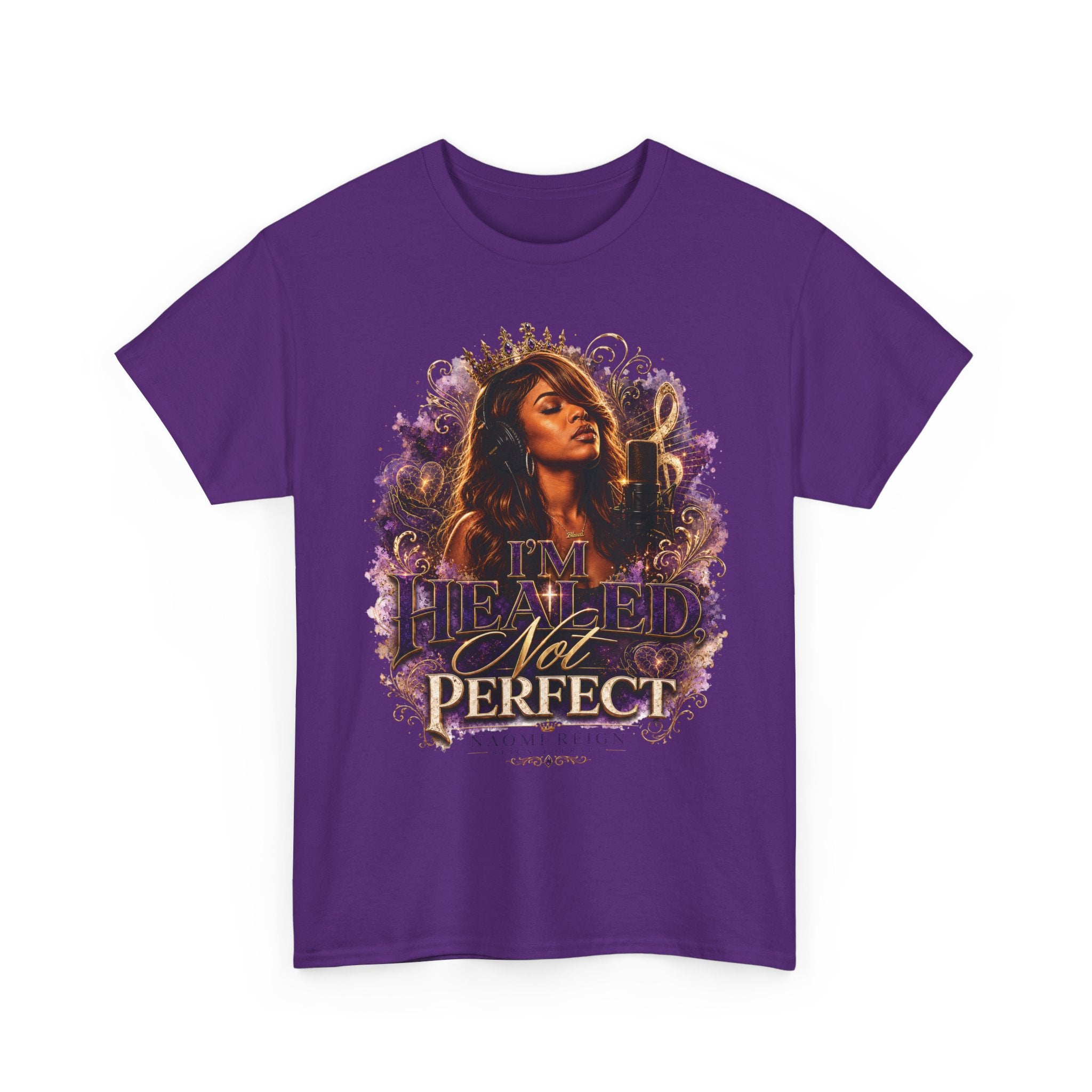 T-Shirt — "I'm Flawed Not Perfect" Inspirational Graphic Tee