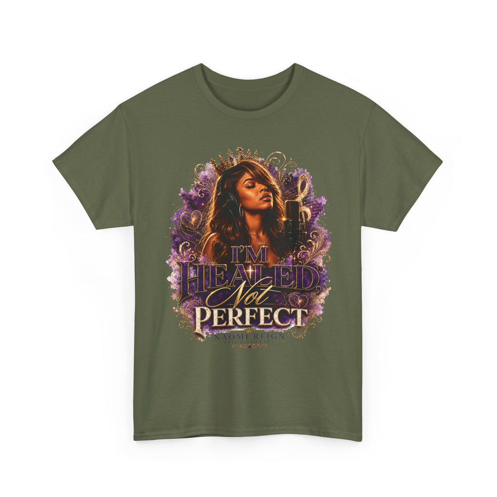 T-Shirt — "I'm Flawed Not Perfect" Inspirational Graphic Tee