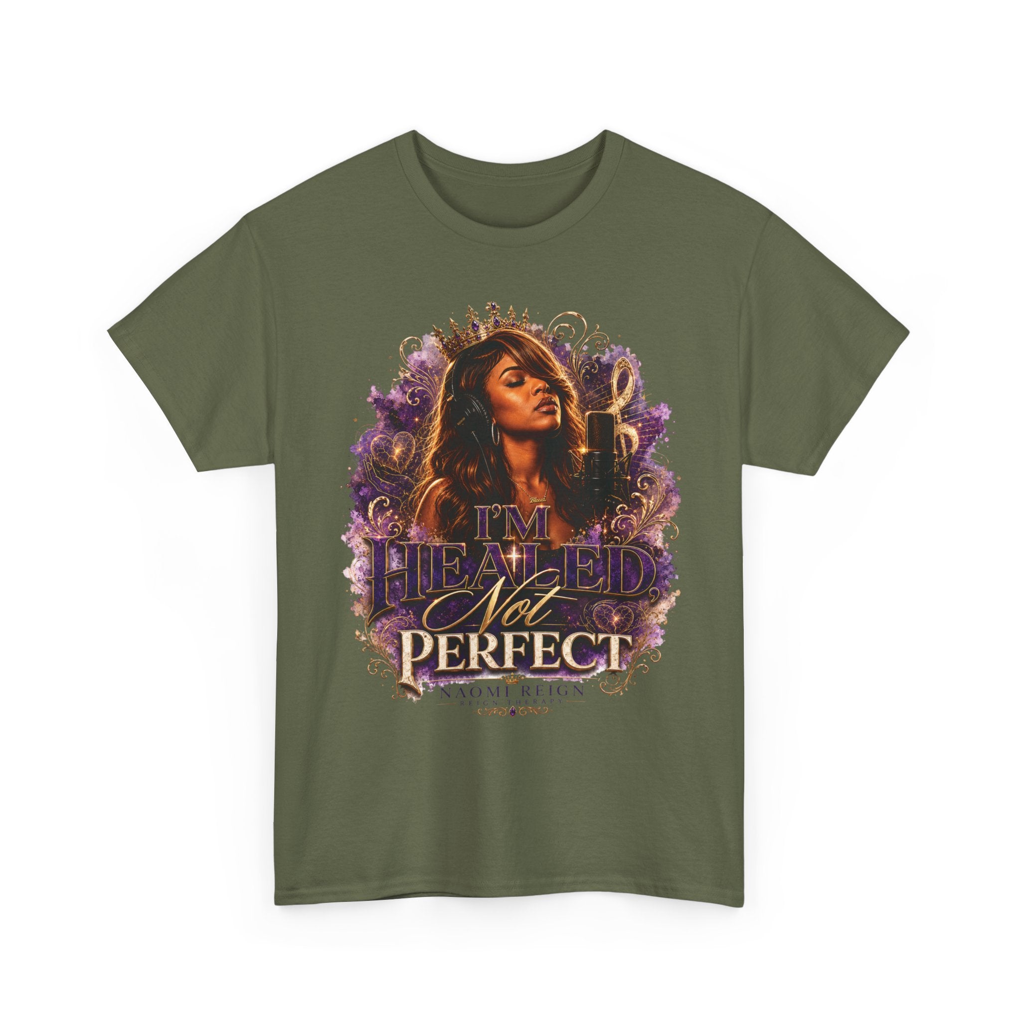 T-Shirt — "I'm Flawed Not Perfect" Inspirational Graphic Tee
