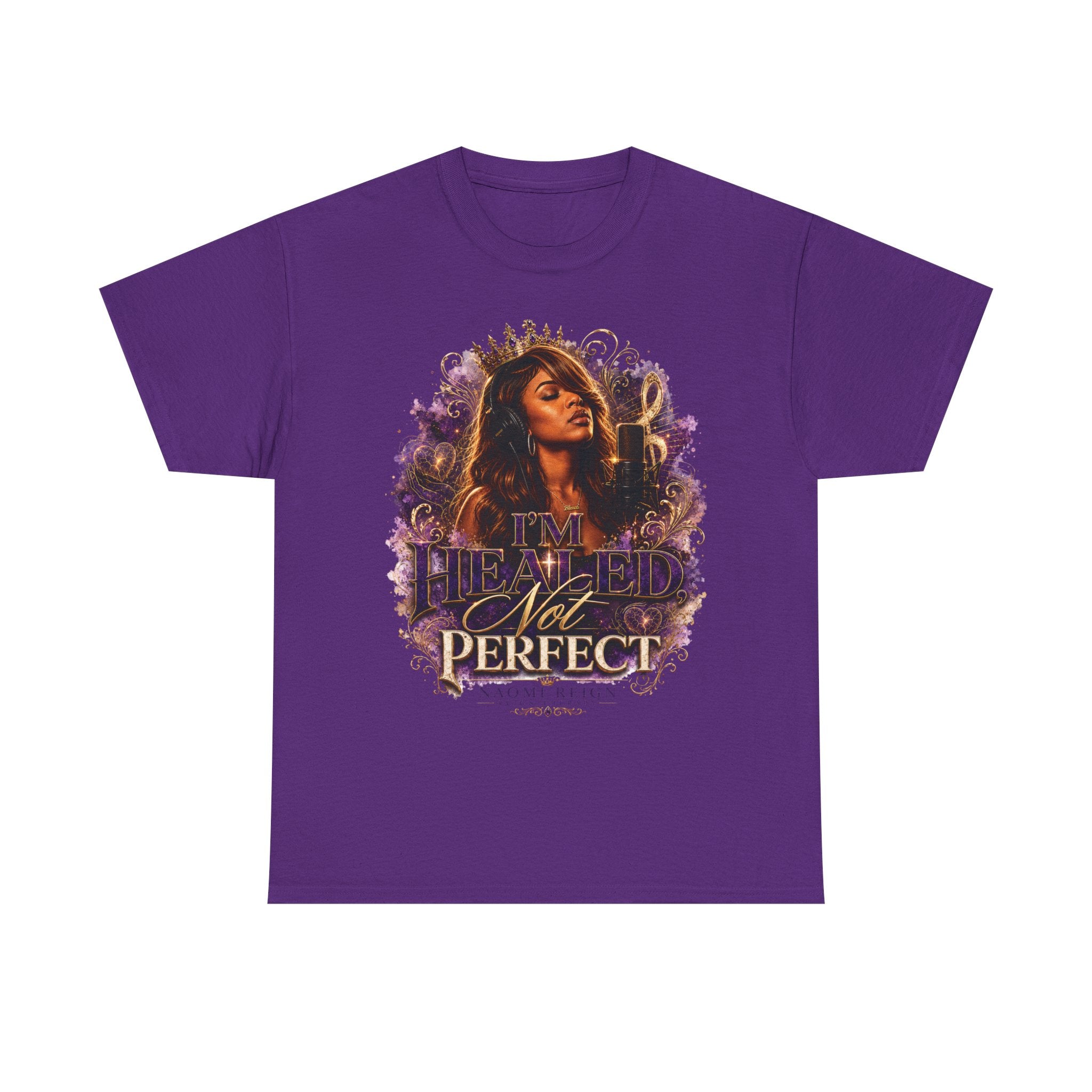 T-Shirt — "I'm Flawed Not Perfect" Inspirational Graphic Tee