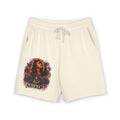 Lightweight Garment-Dyed Sweat Shorts — "Not Perfect" Floral Graphic