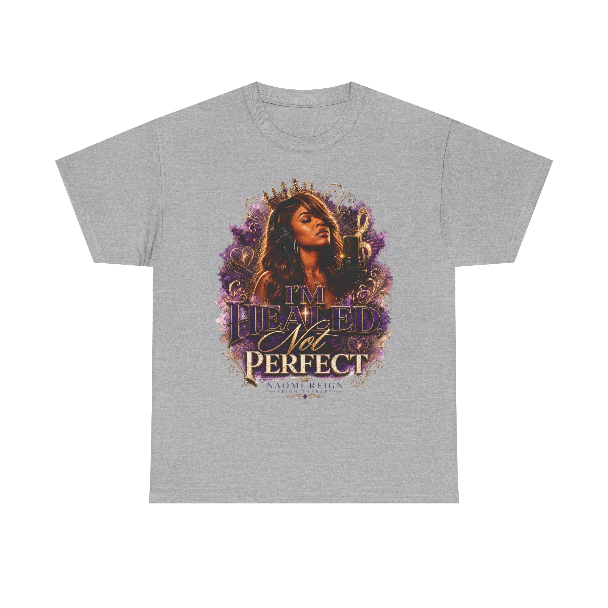 T-Shirt — "I'm Flawed Not Perfect" Inspirational Graphic Tee