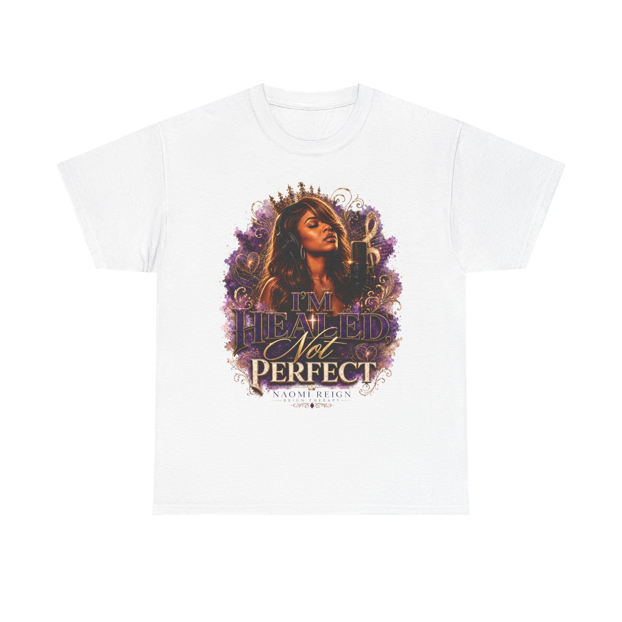 T-Shirt — "I'm Flawed Not Perfect" Inspirational Graphic Tee