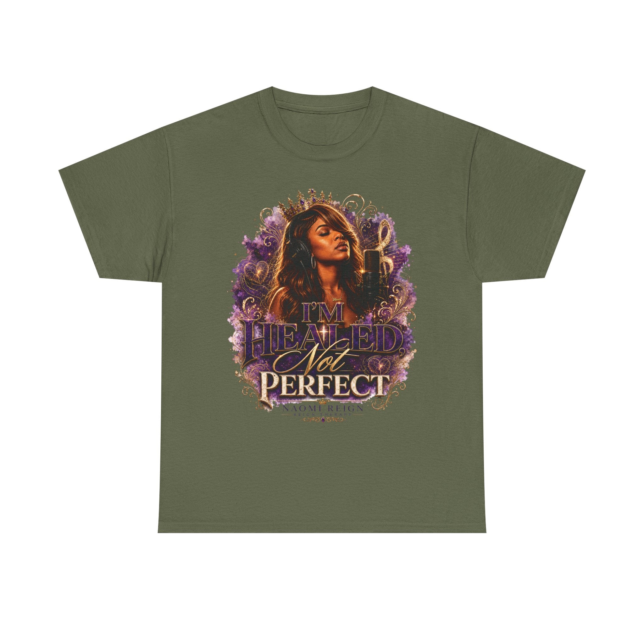 T-Shirt — "I'm Flawed Not Perfect" Inspirational Graphic Tee