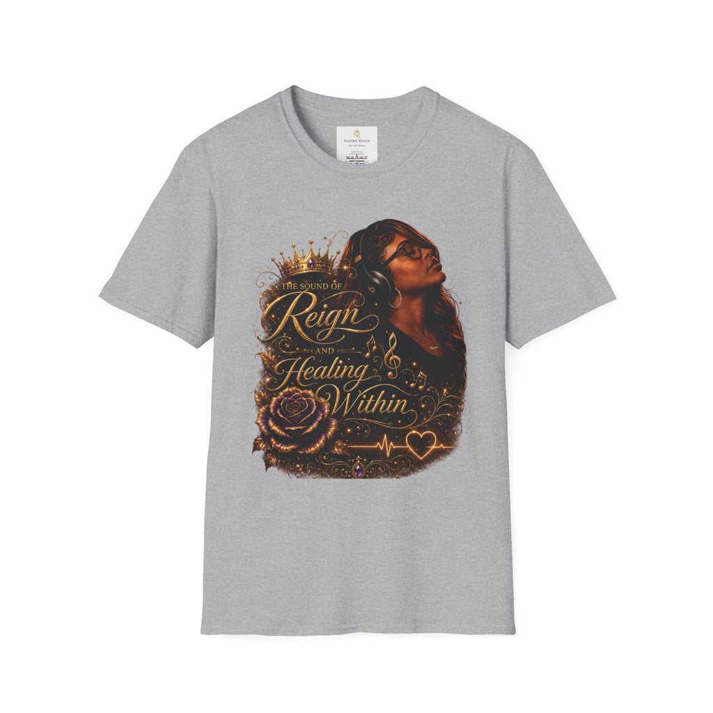 Reign Healing Within T-Shirt — Empowering Afrocentric Inspirational Tee