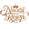 Official Naomi Reign of Reign Therapy Records luxury signature logo featuring gold script lettering, a royal crown, purple gemstone accents, and ornate design details that represent Naomi Reign's testimony-driven Gospel R&B, soul, healing music, faith, restoration, and Reign Therapy brand identity.